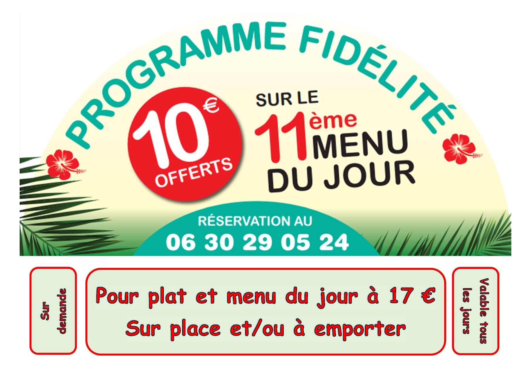 Demandez mon programme de fidélité