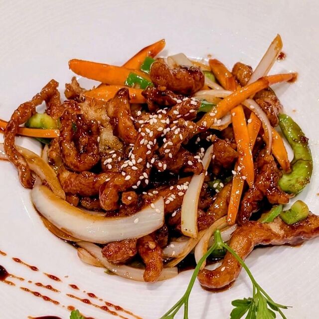Pollo crujiente chilli y agridulce