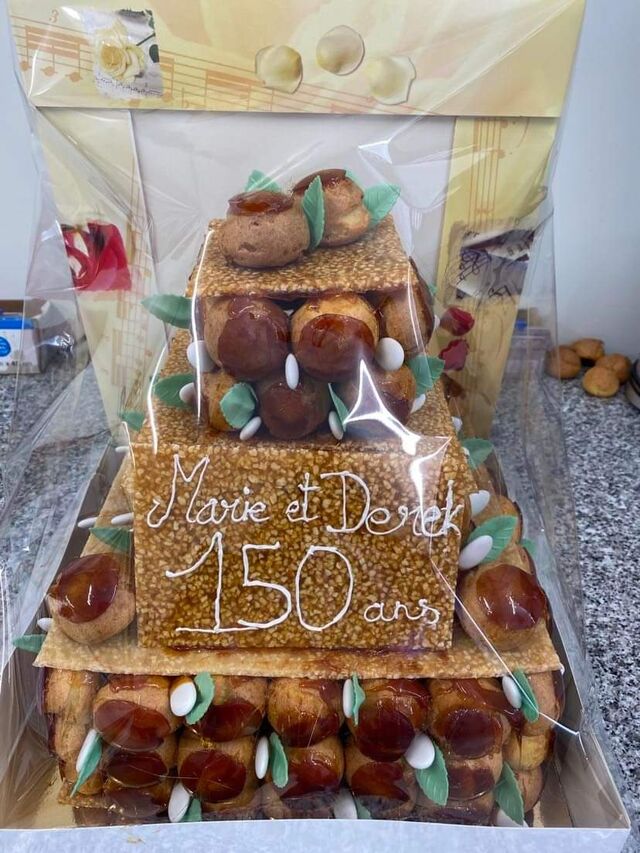 Pièce montée en choux