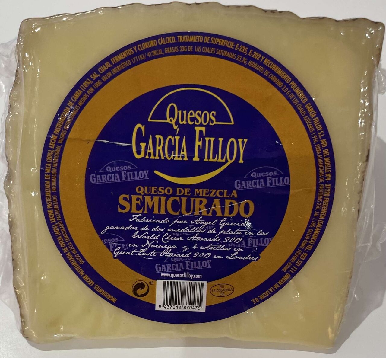 Queso SEMICURADO 