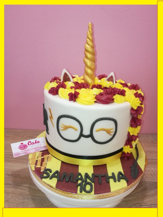 Gâteau d'anniversaire Harry Potter