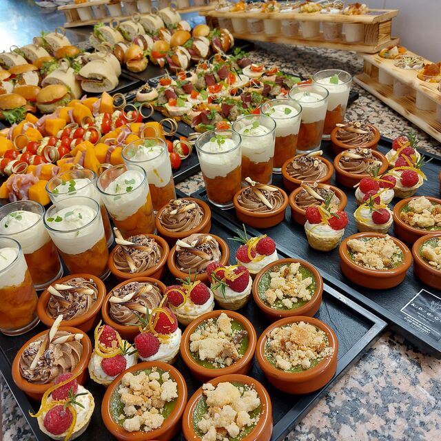 A emporter; pièces salées et sucrées