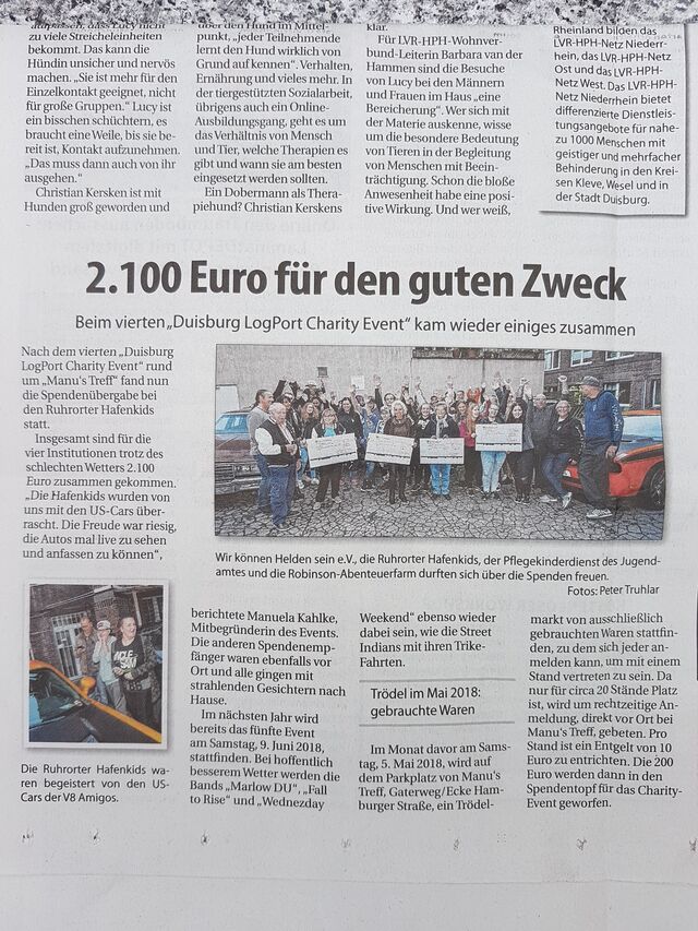 2017 Spendenübergabe