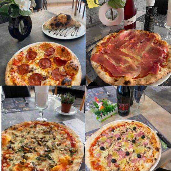 Nos pizzas cuites au feu de bois