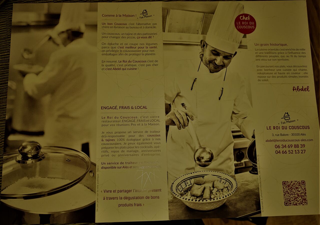 Comme à la Maison ! Un service traiteur en Livraison et à Emporter