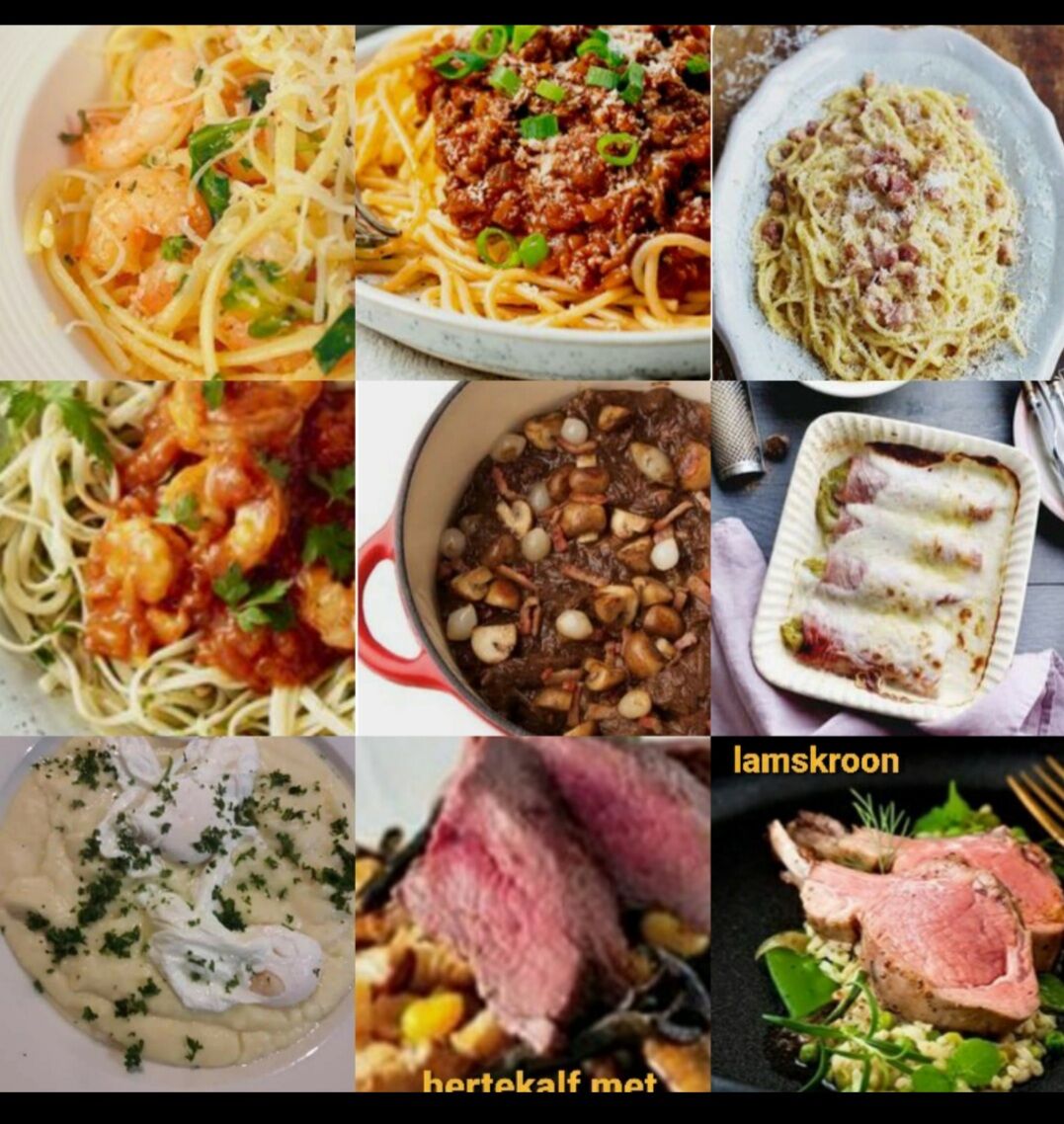 Nog een beetje gerechtjes