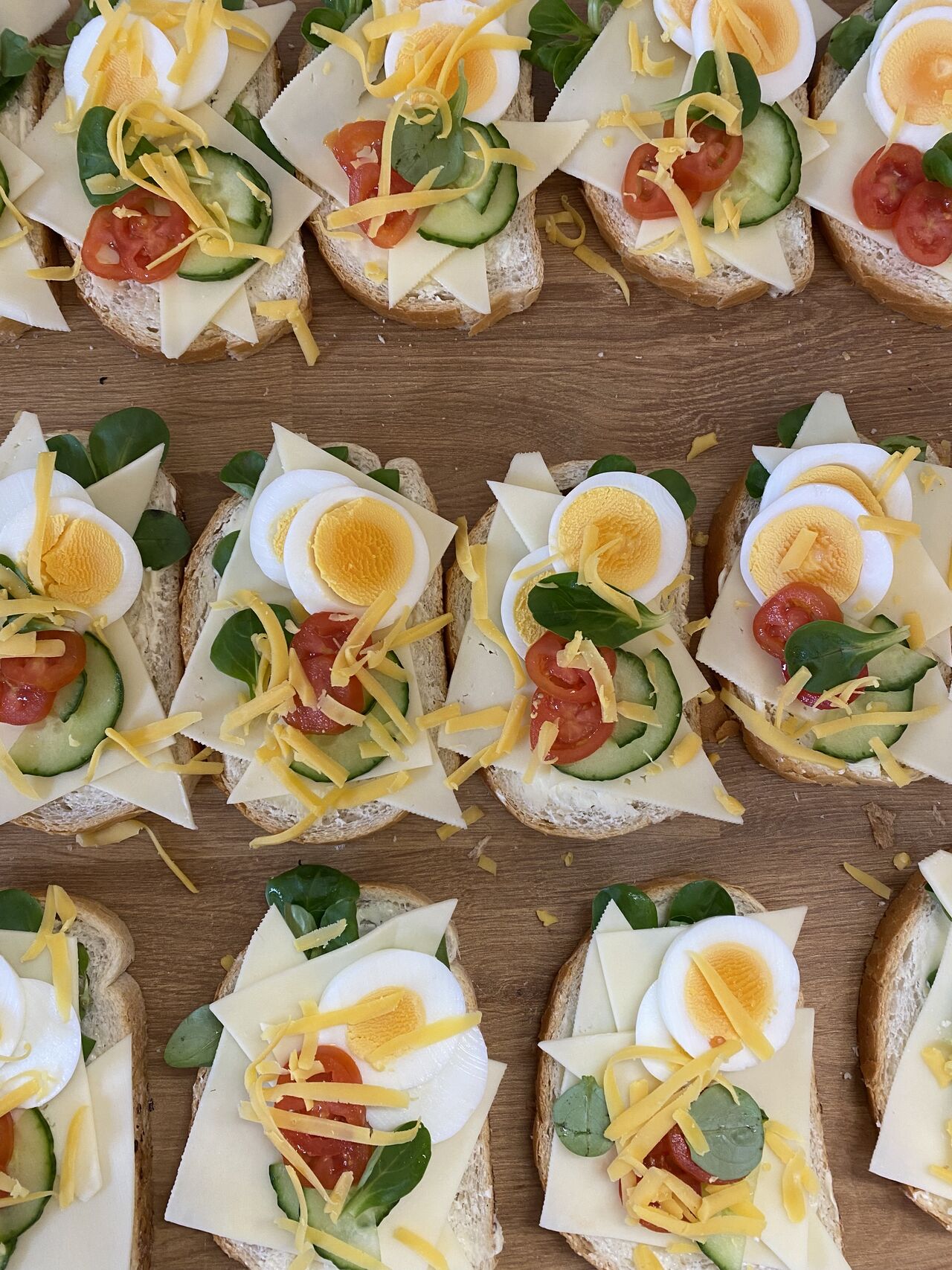 Syrový chlebíček s vajíčkom 