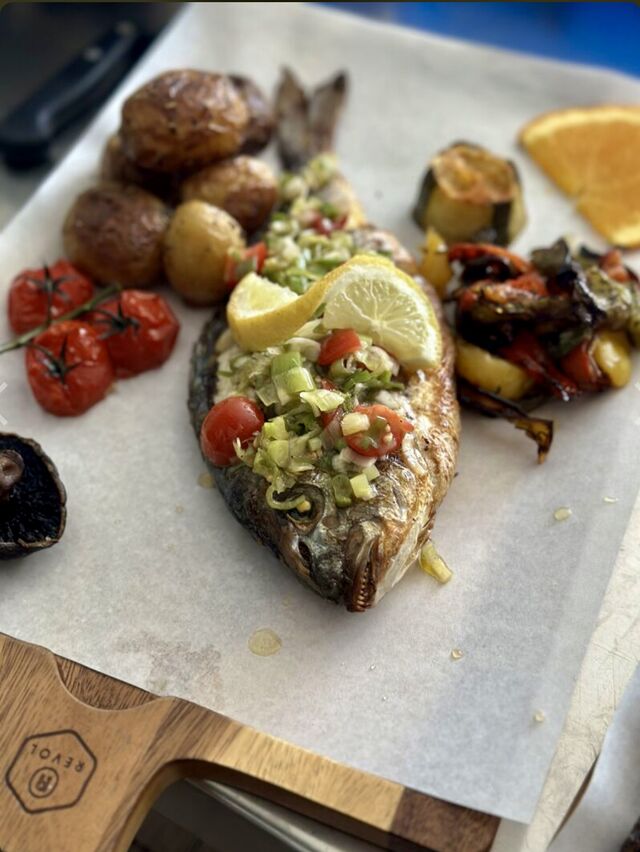 Dorade royale sauce vierge