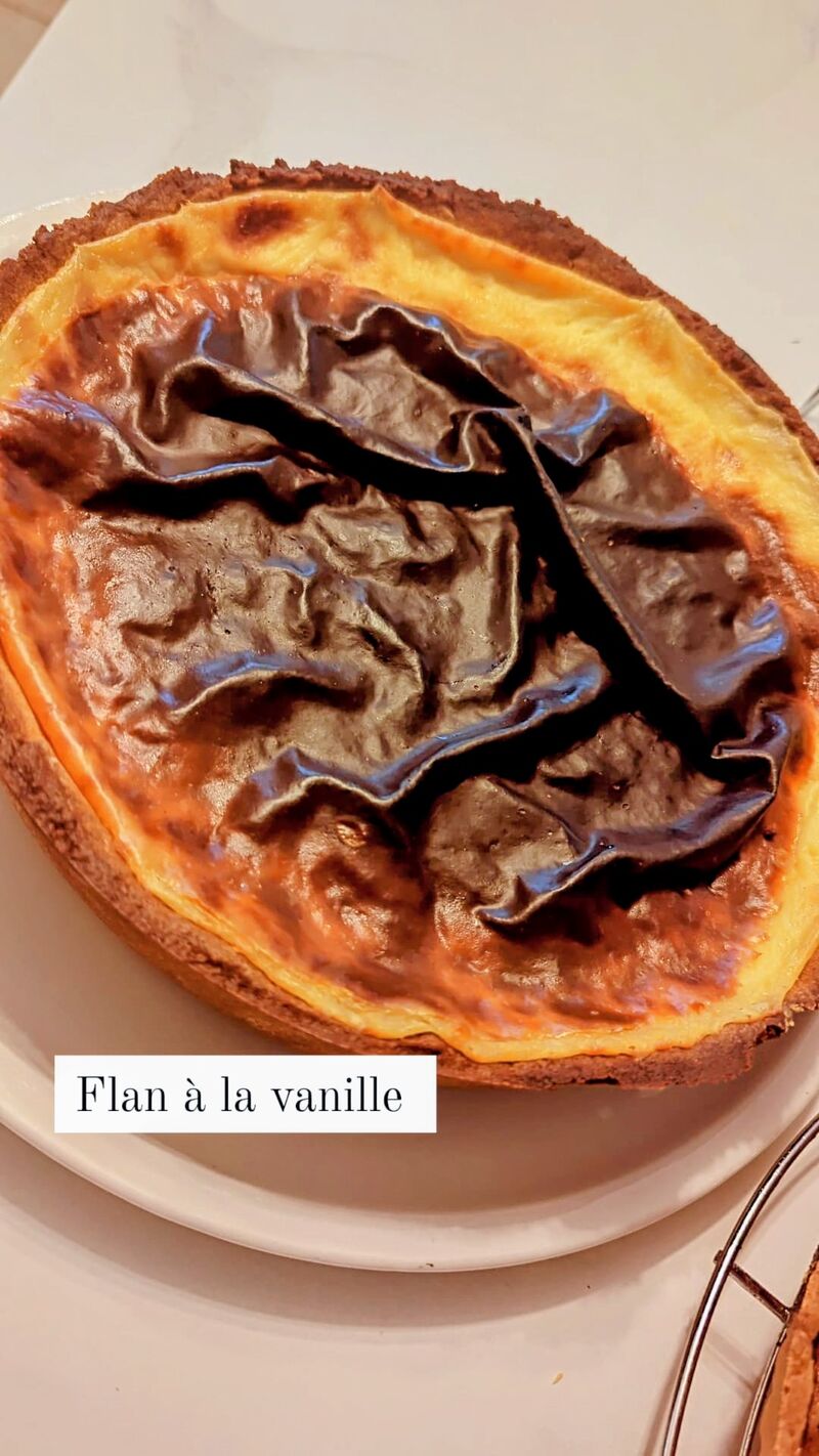 Flan à la vanille