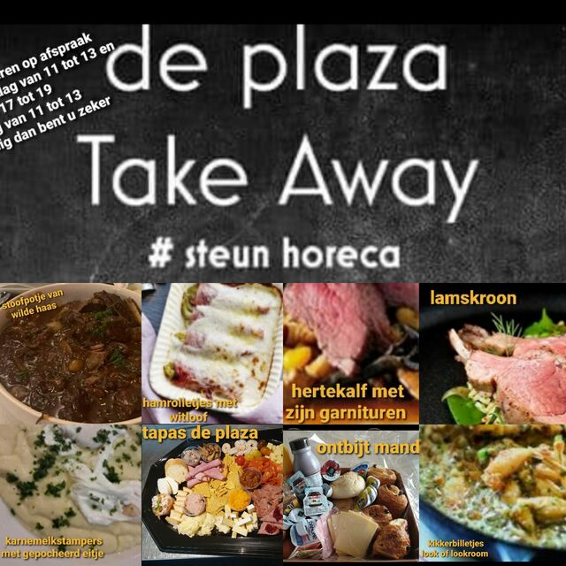 Al deze gerechten in take a way 