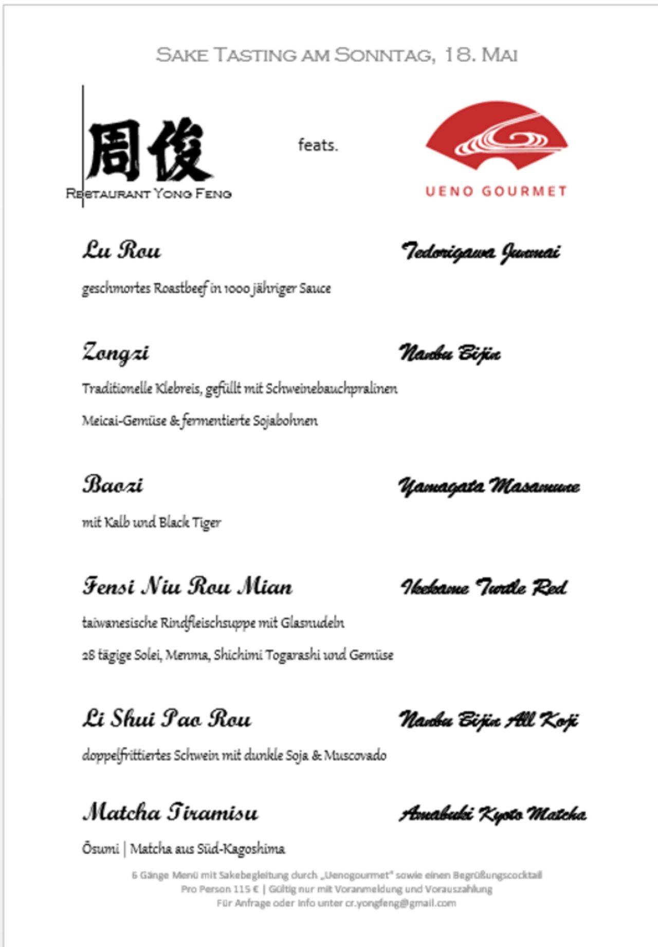 Sake Tasting
