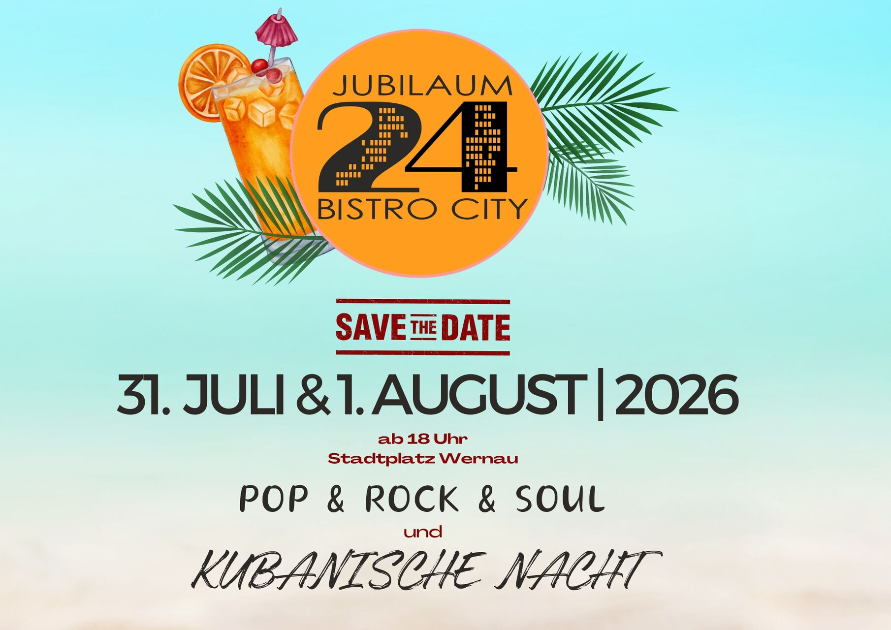 24. JUBILÄUM von BISTRO CITY 2026