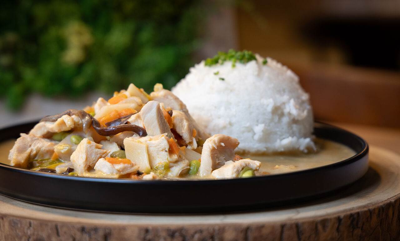 Curry mit Reis