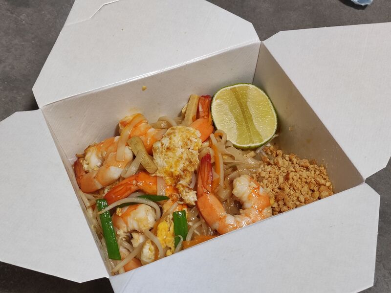 Padthaï Crevettes - ผัดไทยกุ้ง