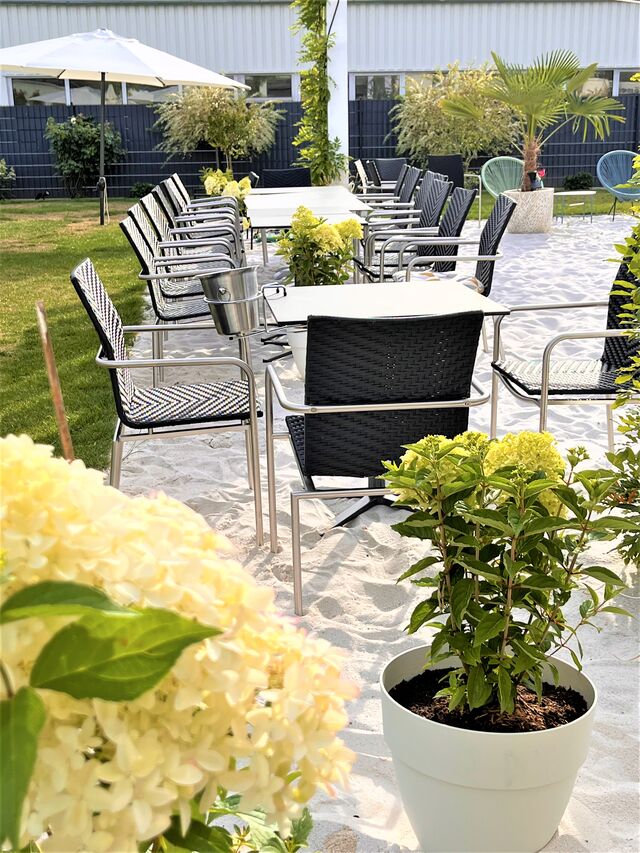 jeder Sommer im Garten ist geöffnet