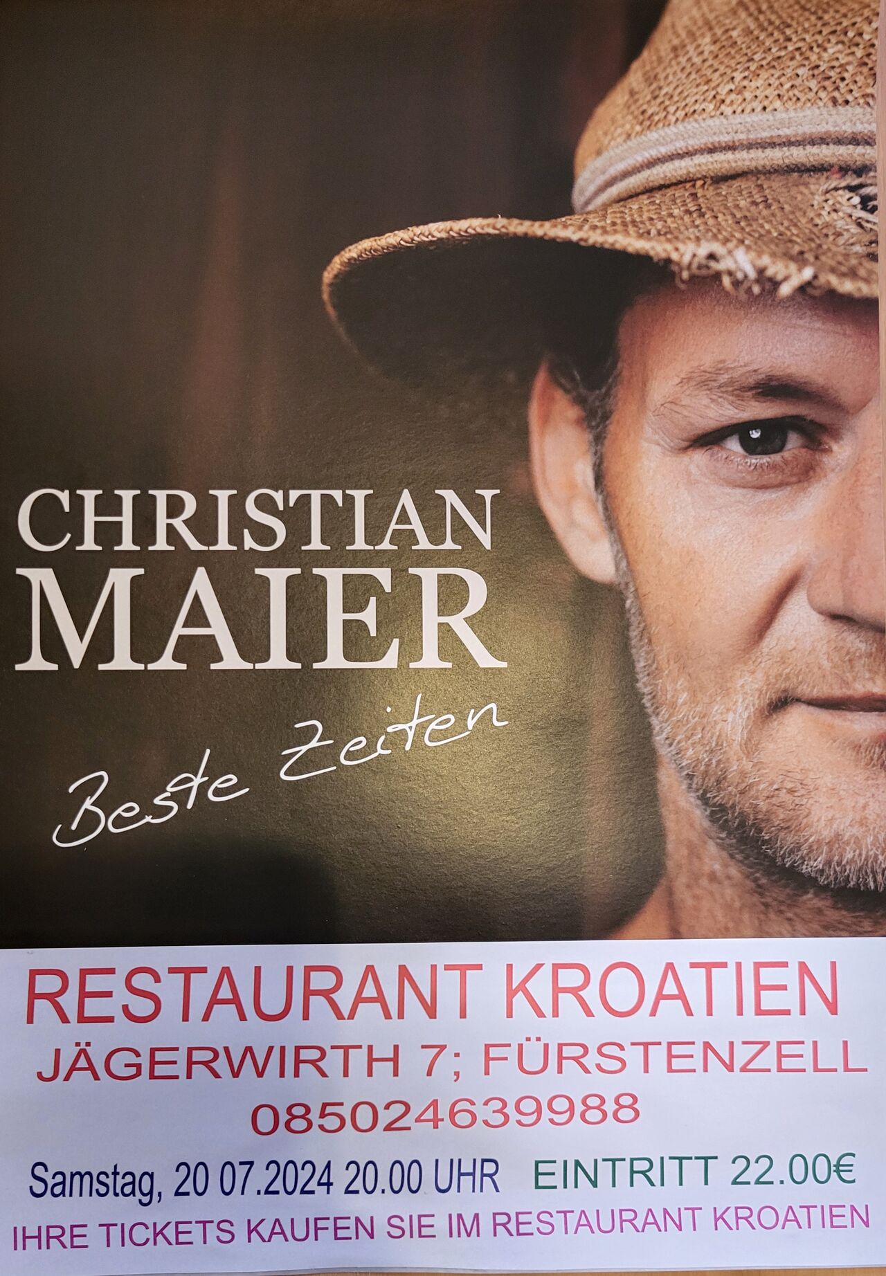 Christian Maier Konzert
