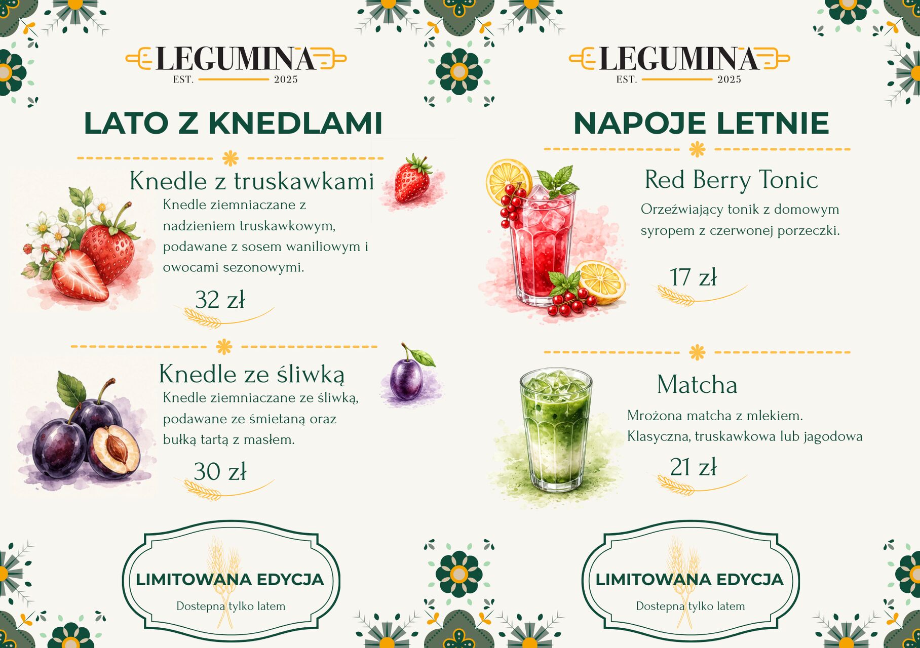 ☀️ Smaki Lata w Leguminie