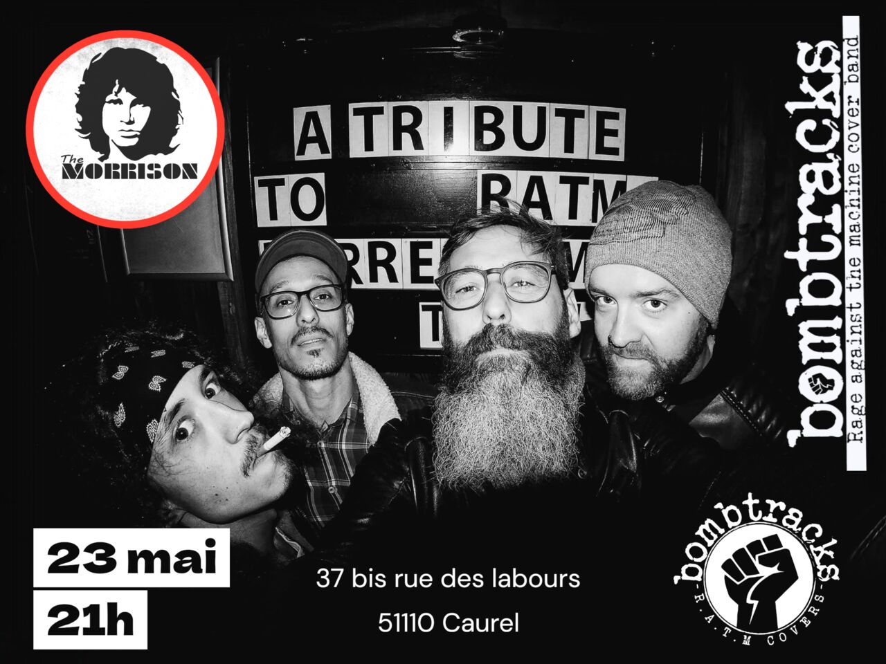 BOMBTRACKS French tribute RAGE AGAINST THE MACHINE