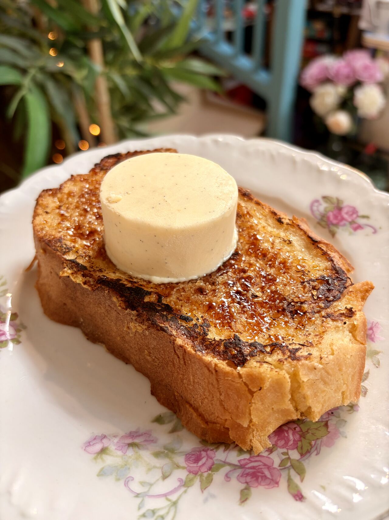 Pain perdu et glace vanille