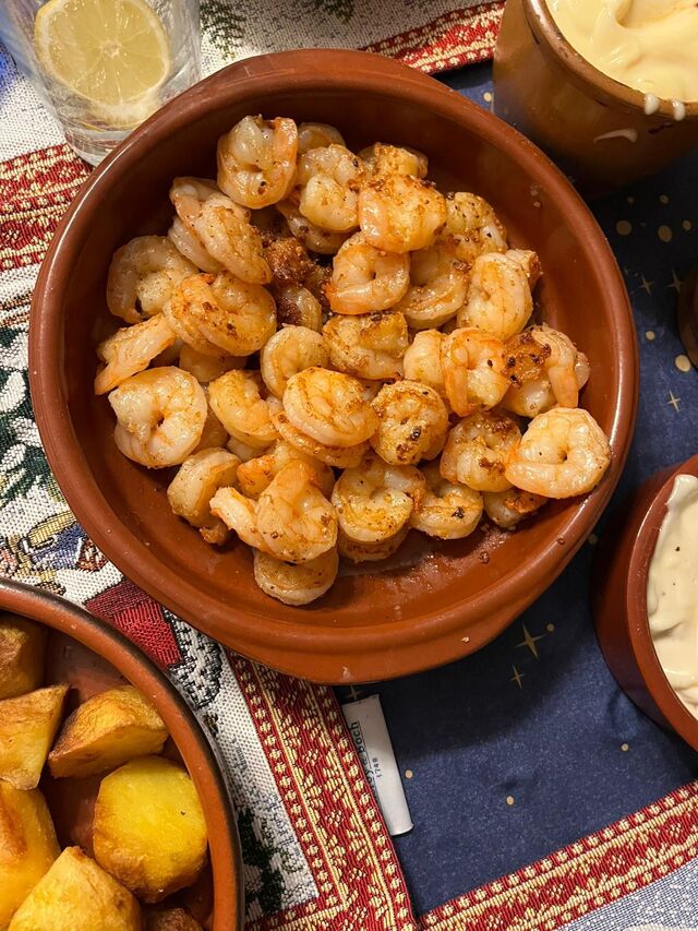 Gambas al ajillo