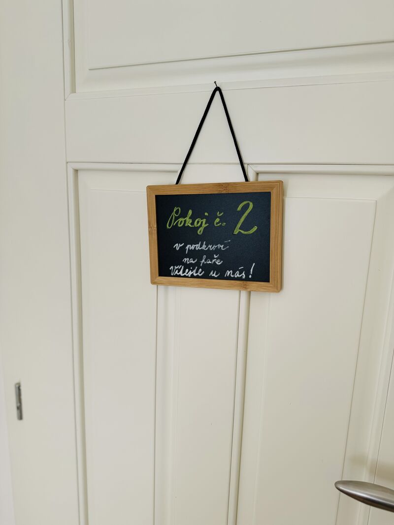 Pokoj č. 2 v podkroví