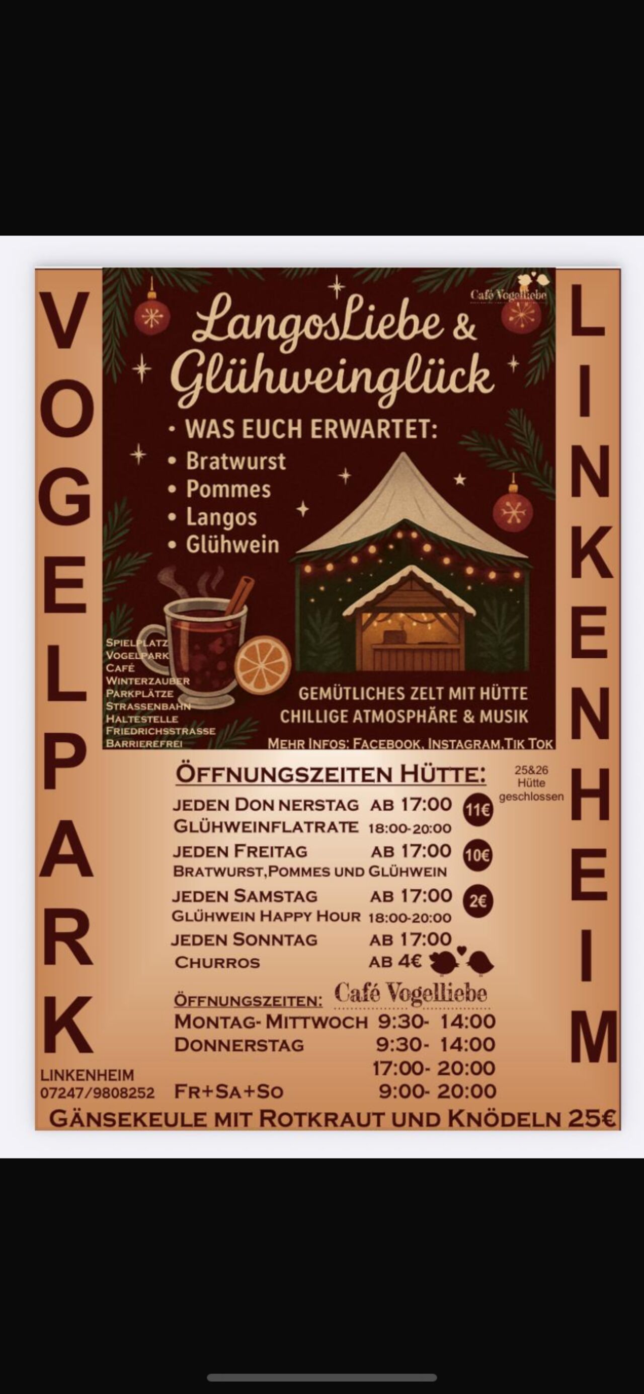 Glühwein Glück und Langos Liebe