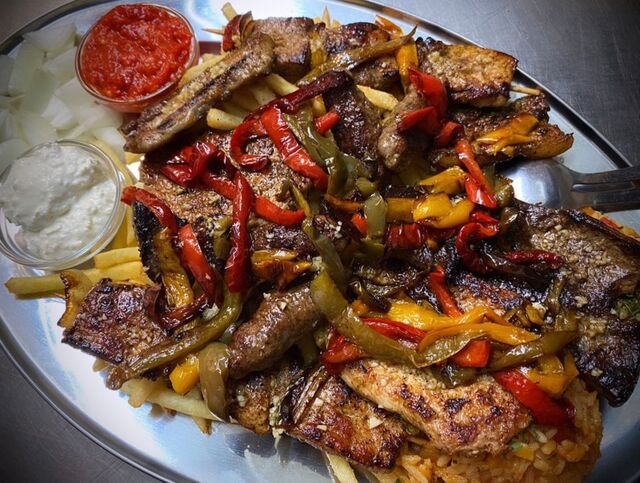 Grillplatte für zwei Personen