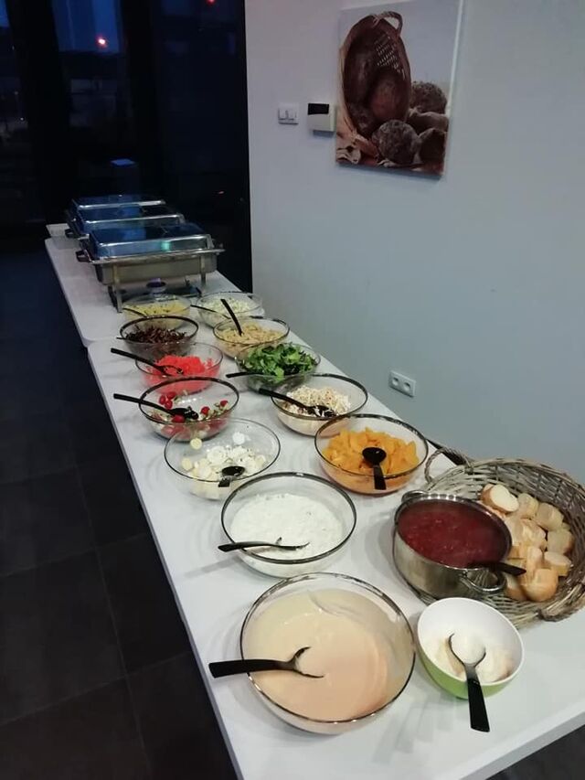 uitgebreid groentebuffet