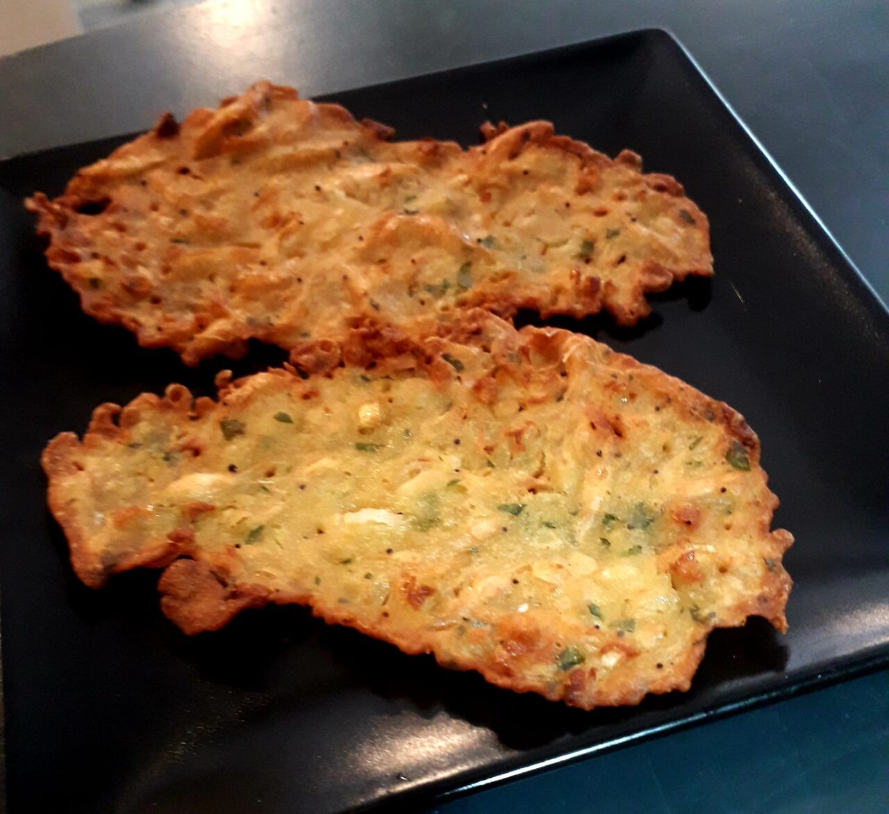 Tortillitas de Camarones