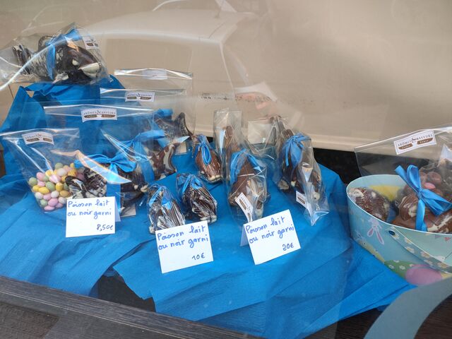 Poisson en chocolat 2021