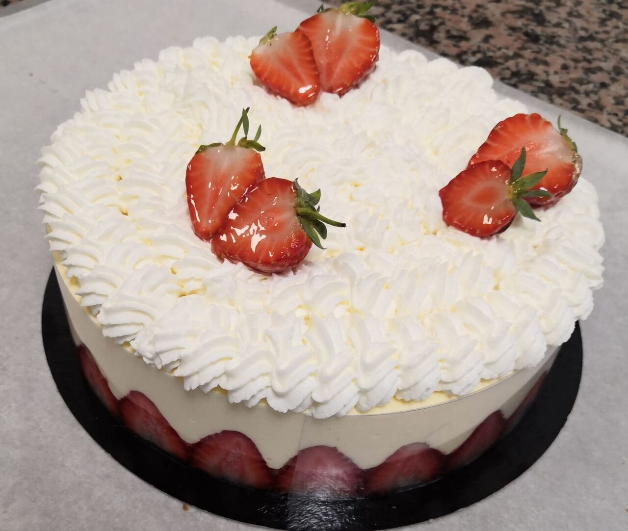 Fraisier traditionnel