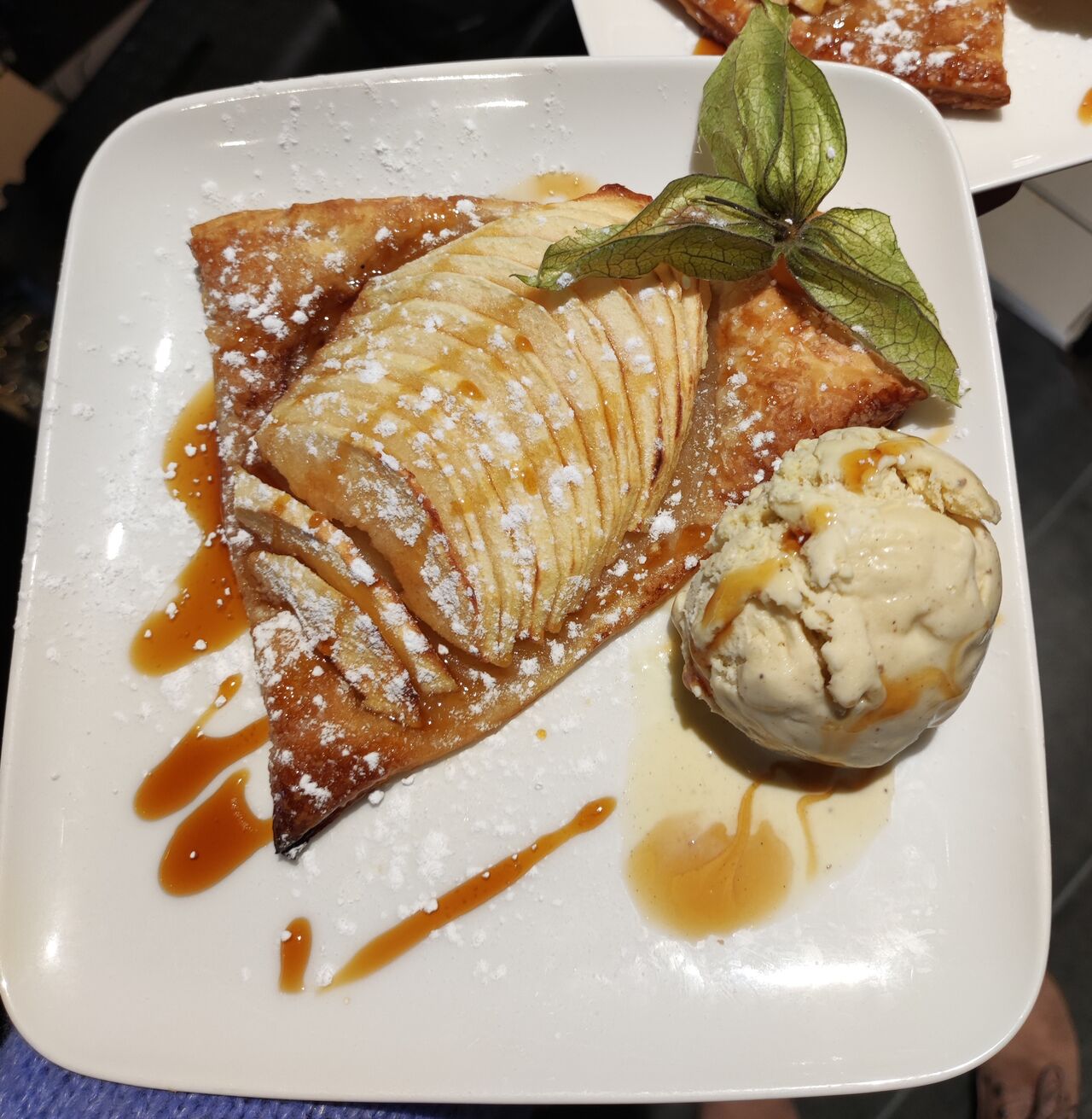 Tarte fine aux pommes