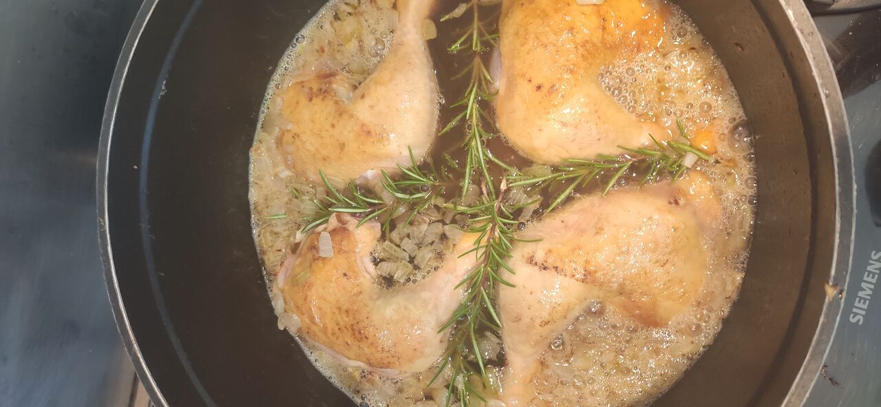 poulet à la bière 