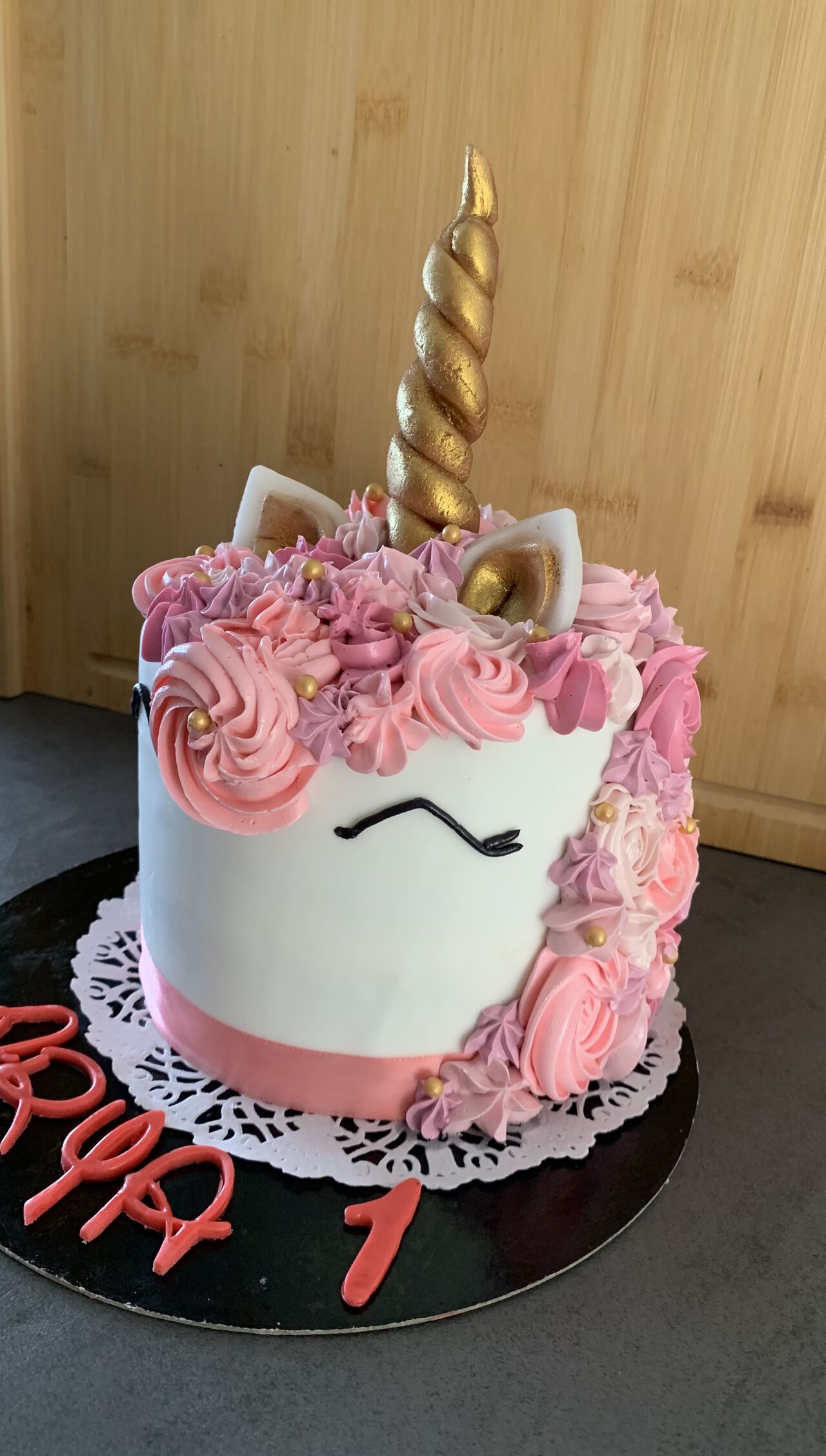 Cake Design Licorne