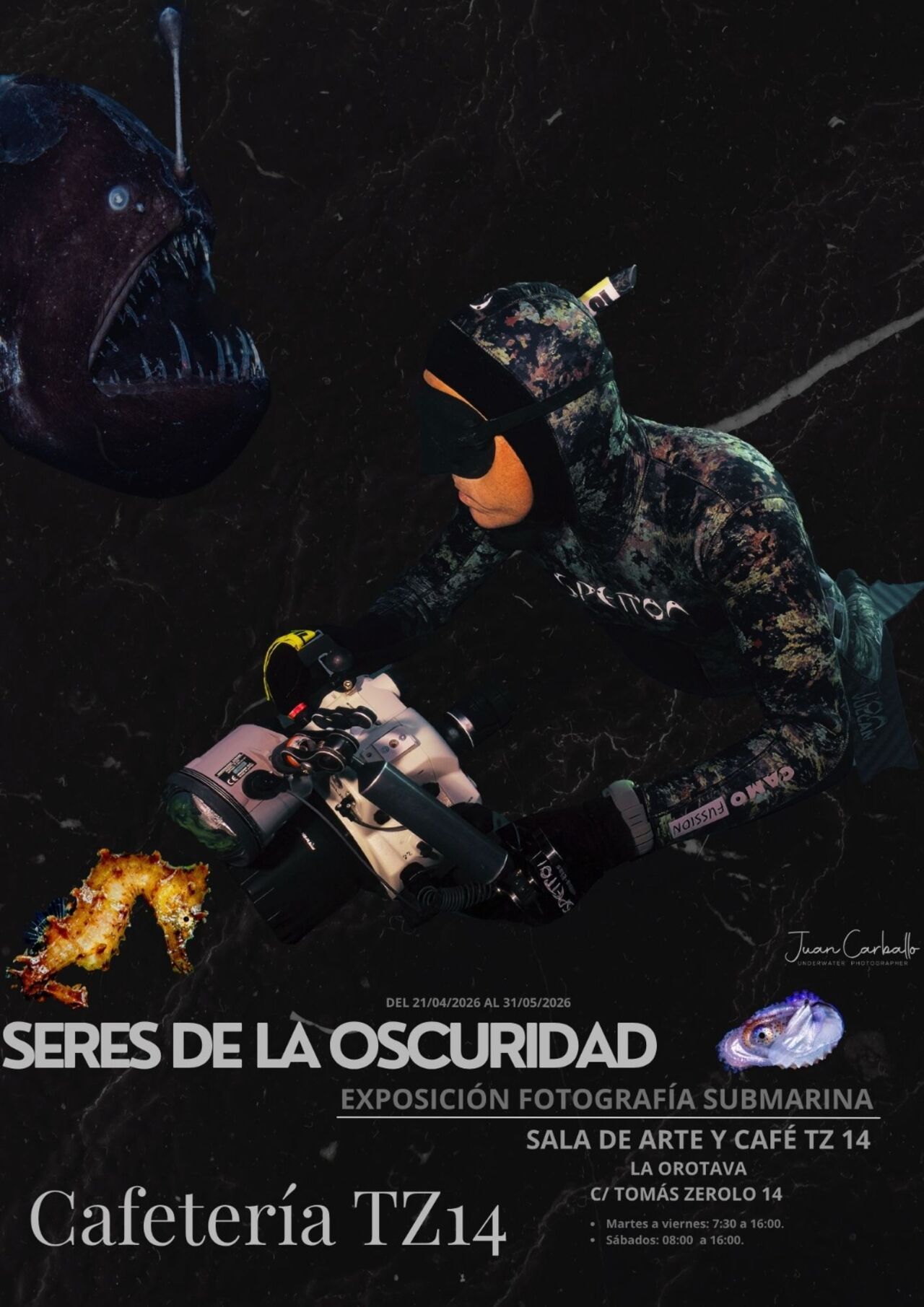 Seres de la Oscuridad — Exposición fotográfica de Juan Carballo