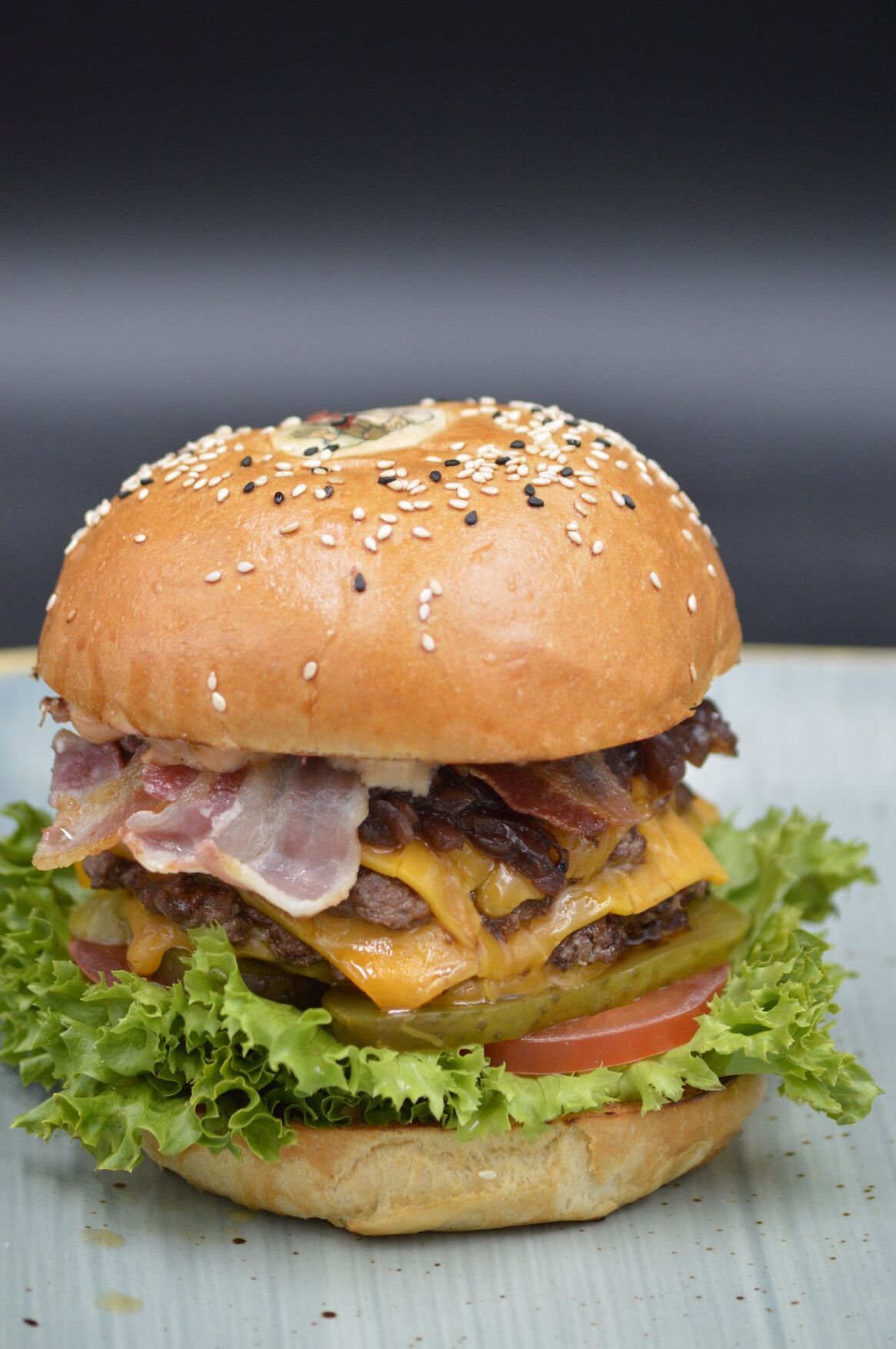 Dandy’s Triple-Smash Burger