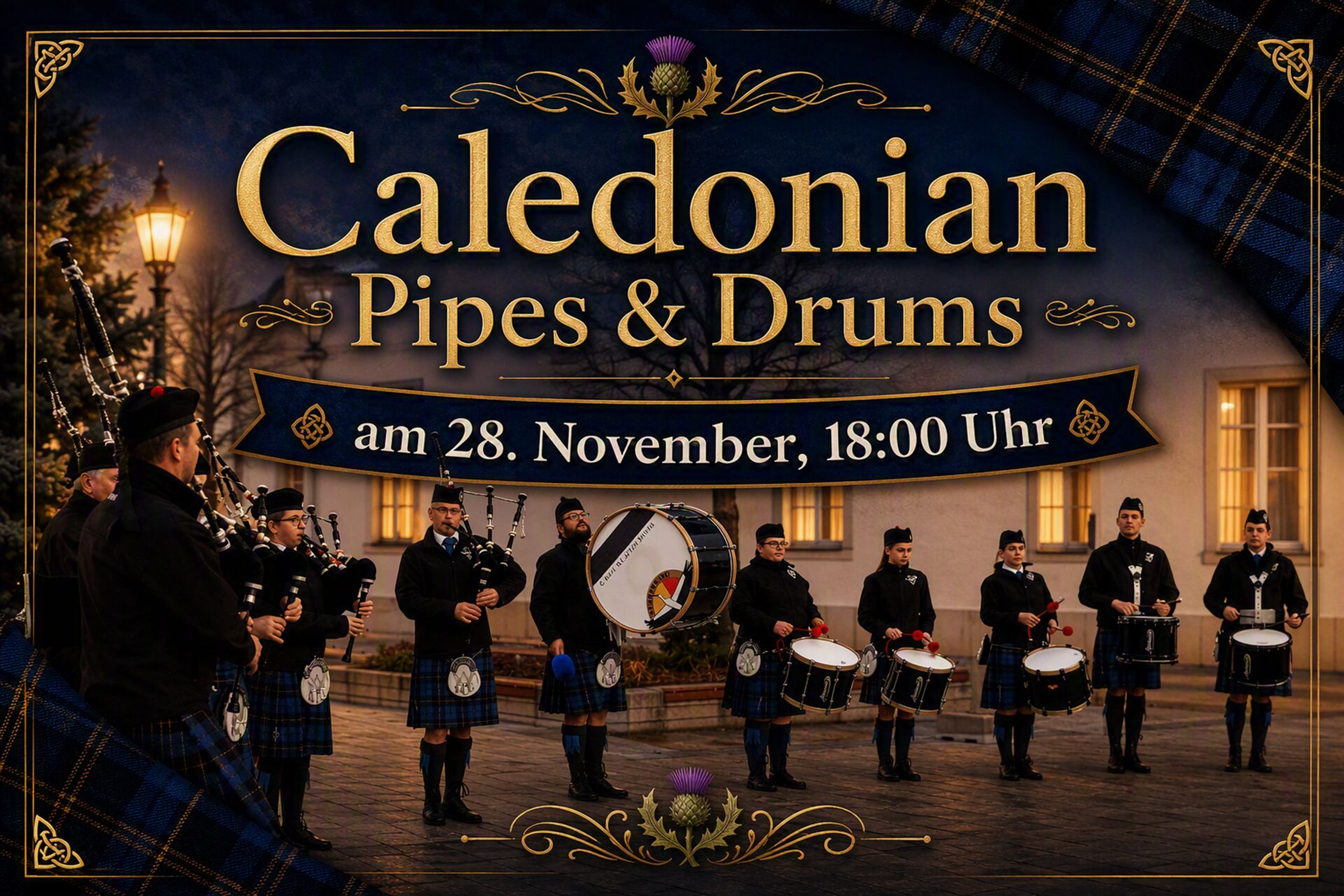 Die Caledonians spielen wieder auf...