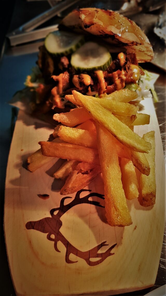 Unser Hausgemachte Veggie Burger