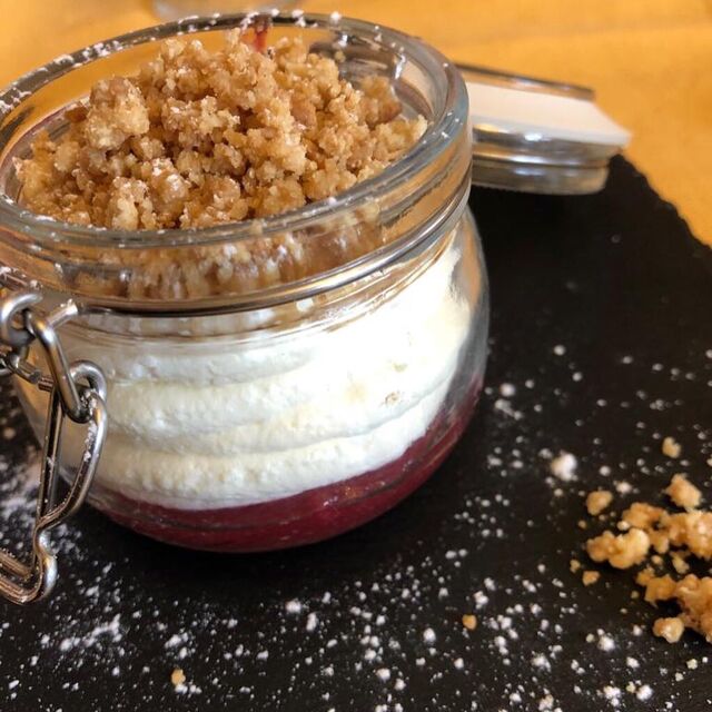 La Cheesecake rovesciata.