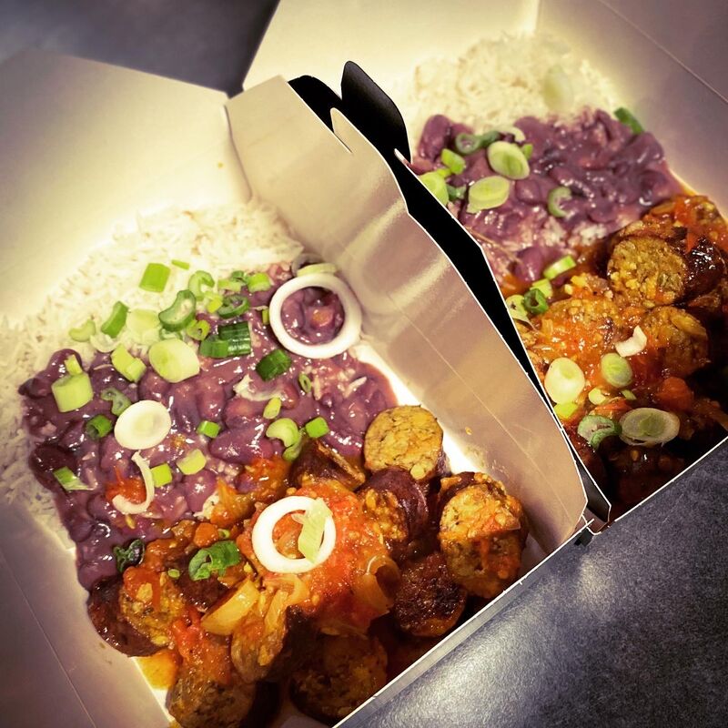 Rougail saucisses fumées