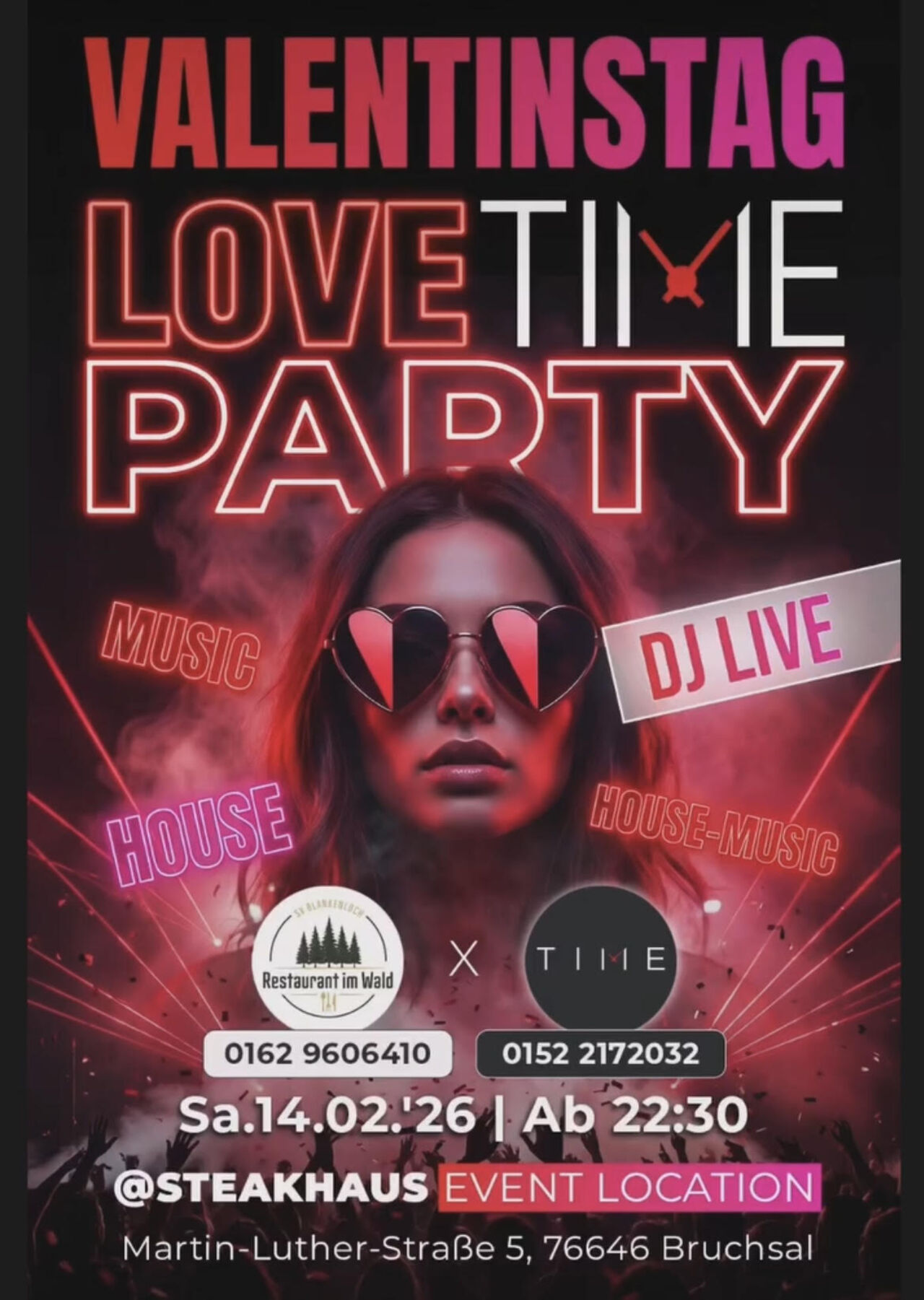 Love Time Valentinstag /14.02 ab 22:30