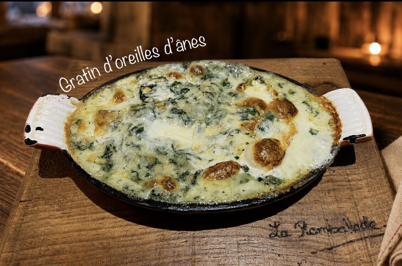 Gratinée d’oreilles d’âne