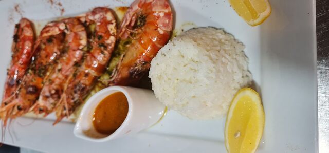 Gambas à la plancha