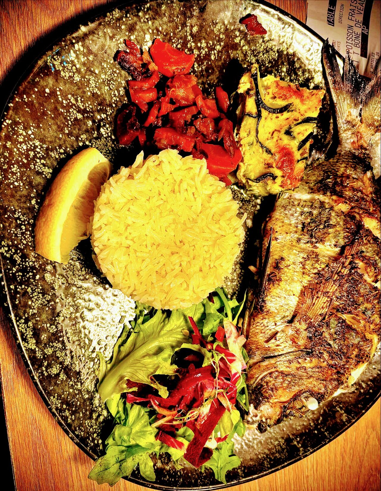 Dorade à la plancha