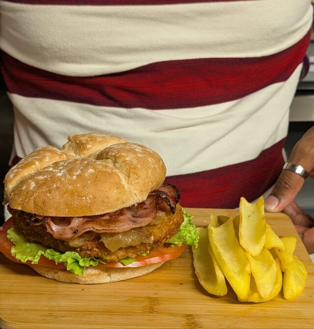 Burger de pollo 