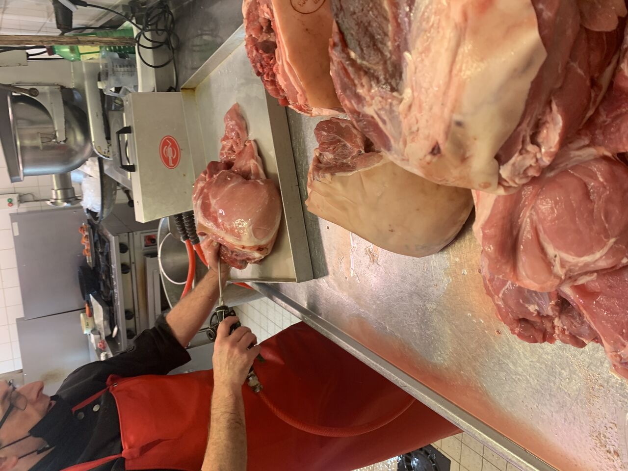 Préparation jambon blanc maison au sel de guerande 