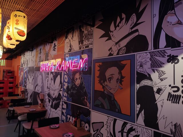 Buga Ramen brilla desde el primer metro cuadrado.