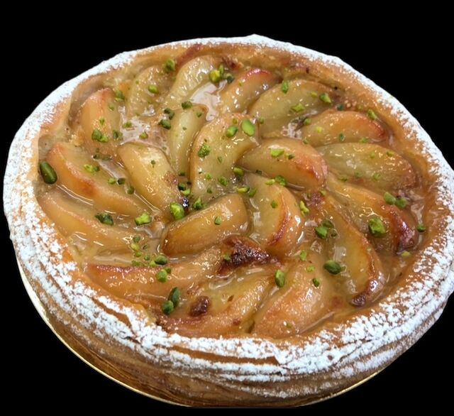 tarte fine aux poires