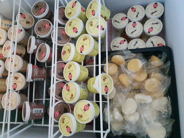 Glaces artisanales et mochis glacés 