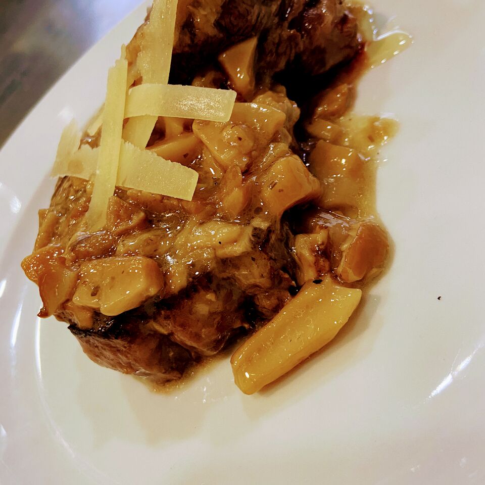 Filetto porcini e parmigiano